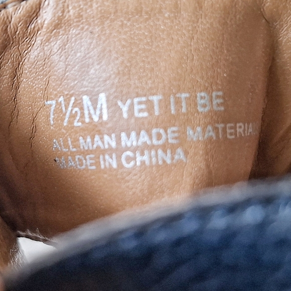 Aerosoles Yet It Be Black and Tan Wedge Sandals Coastal Preppy Summer 7.5 - Picture 7 of 7